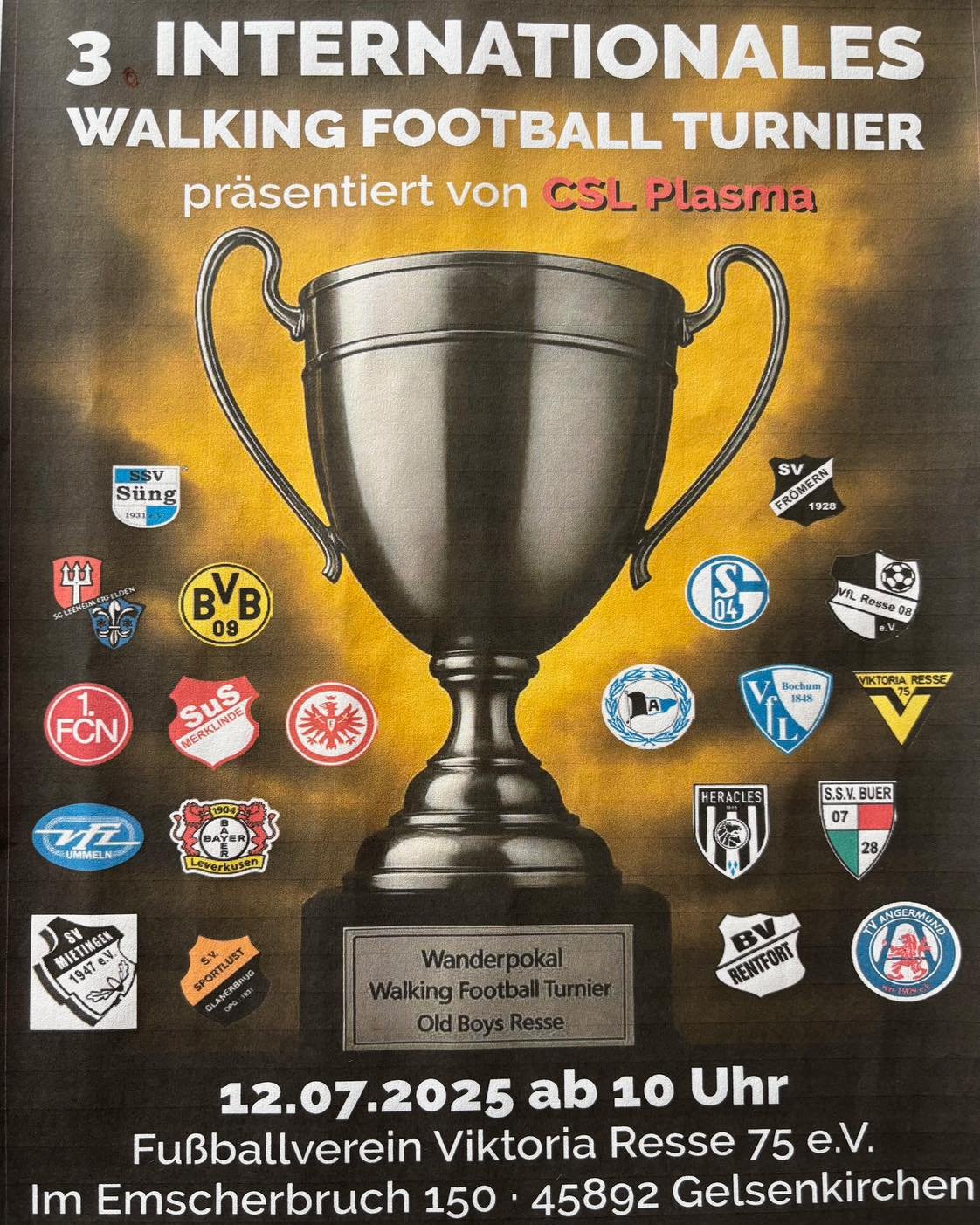 2025 Internationales Walking Football Turnier